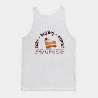 Cake - Baking - Repeat - Society Tank Top